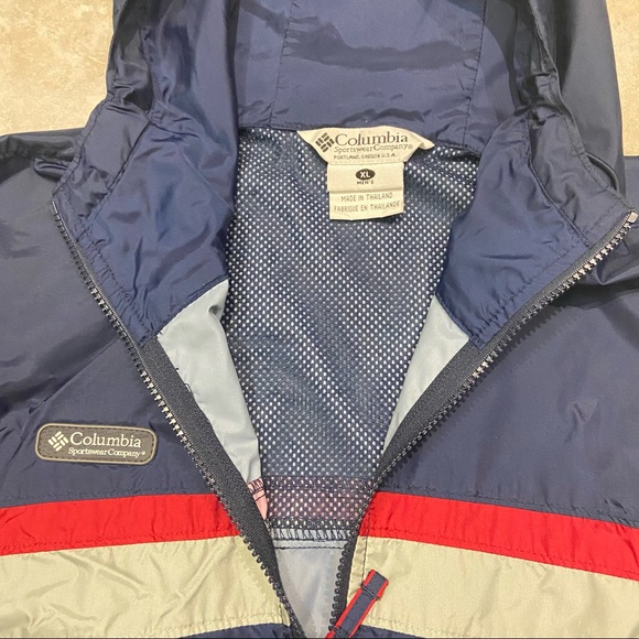 Columbia Windbreaker Jacket Lightweight Packable - Picture 2 of 7